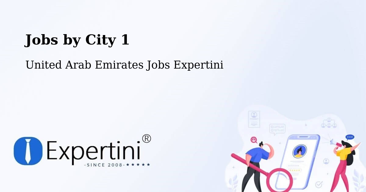 City Jobs in United Arab Emirates - Expertini