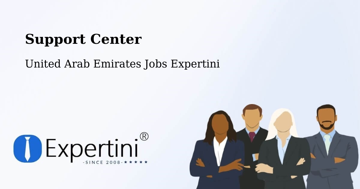 Support Services – Al Dhafra - United Arab Emirates Jobs Expertini